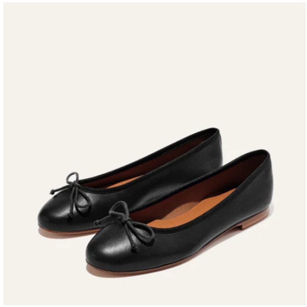 Margaux "The Demi" Ballet Flats - Black